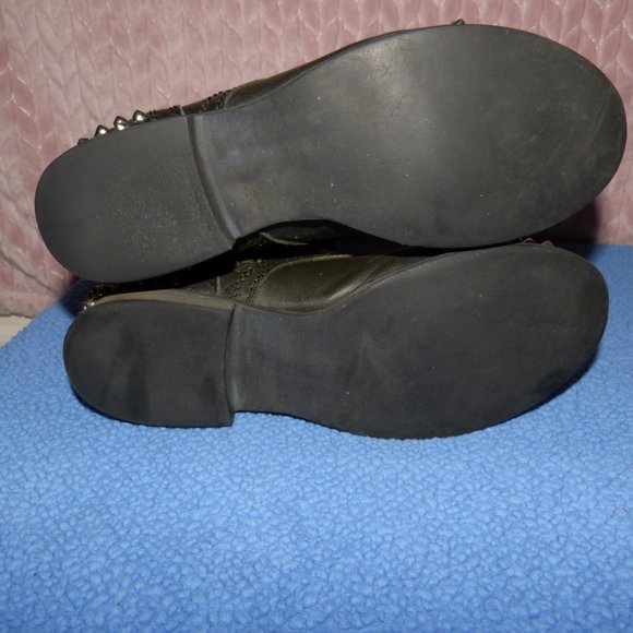 STEVE MADDEN TARNNEY LEATHER BOOTS SZ 6.5M - Picture 3 of 11